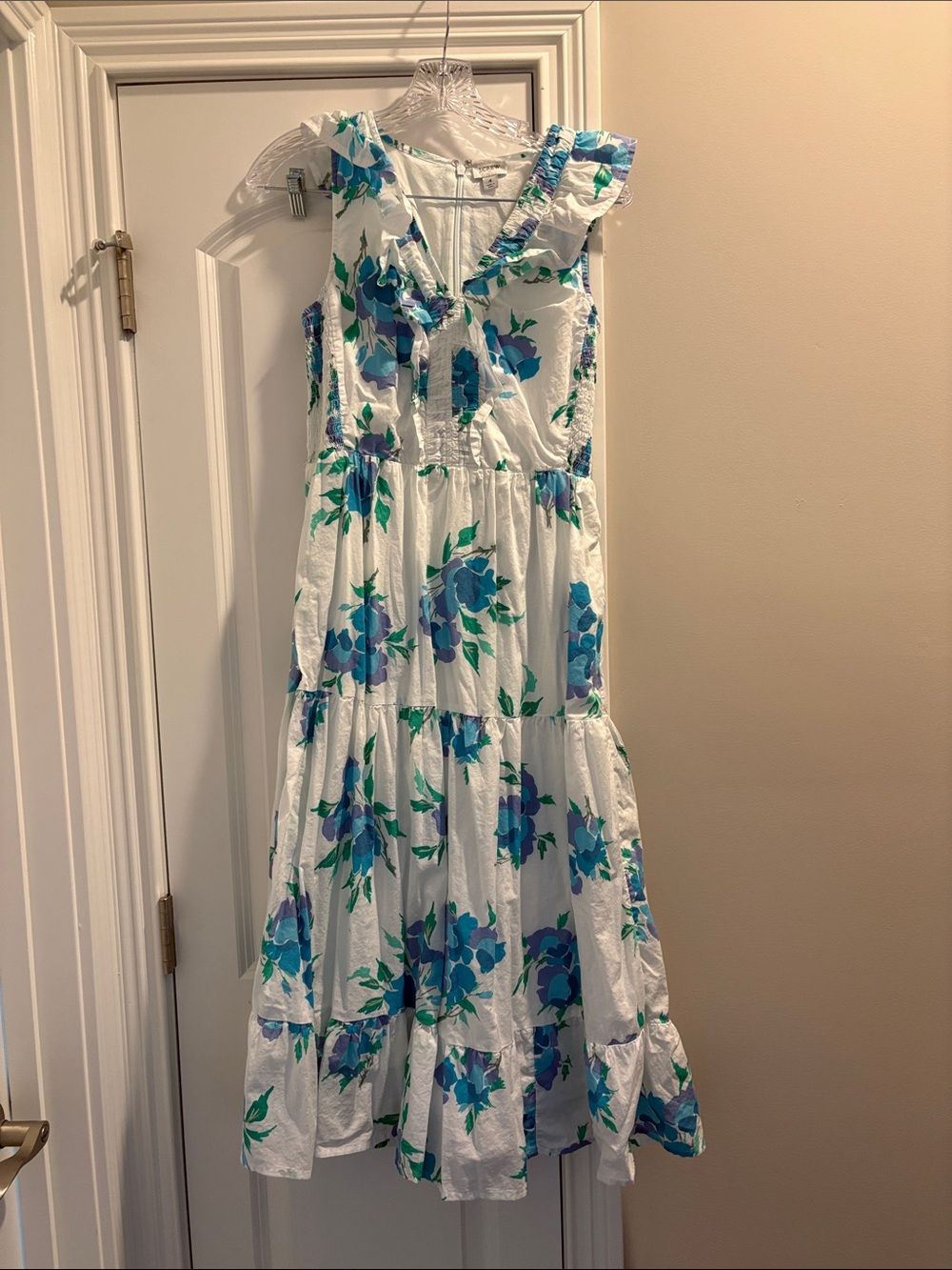 White Floral Maxi Dress
